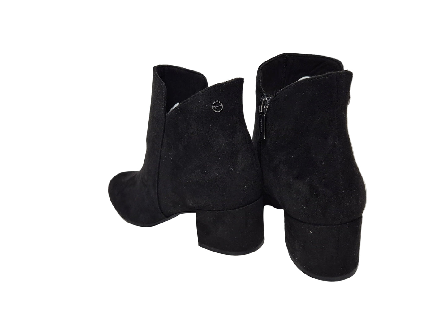 Tamaris Cika Stiefelette im schlichten Design, schwarz, Gr. 40