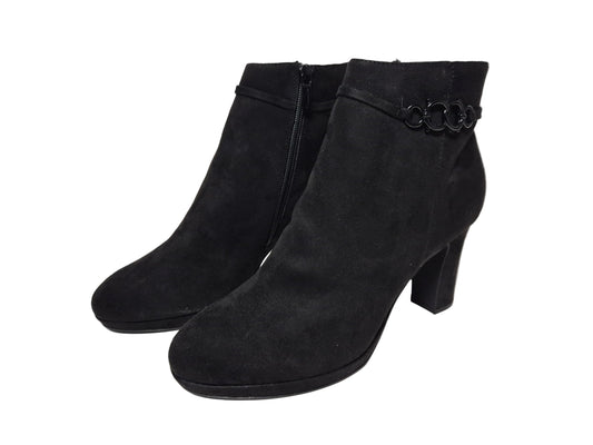 Tamaris High Heel Stiefelette, schwarz, Gr. 41