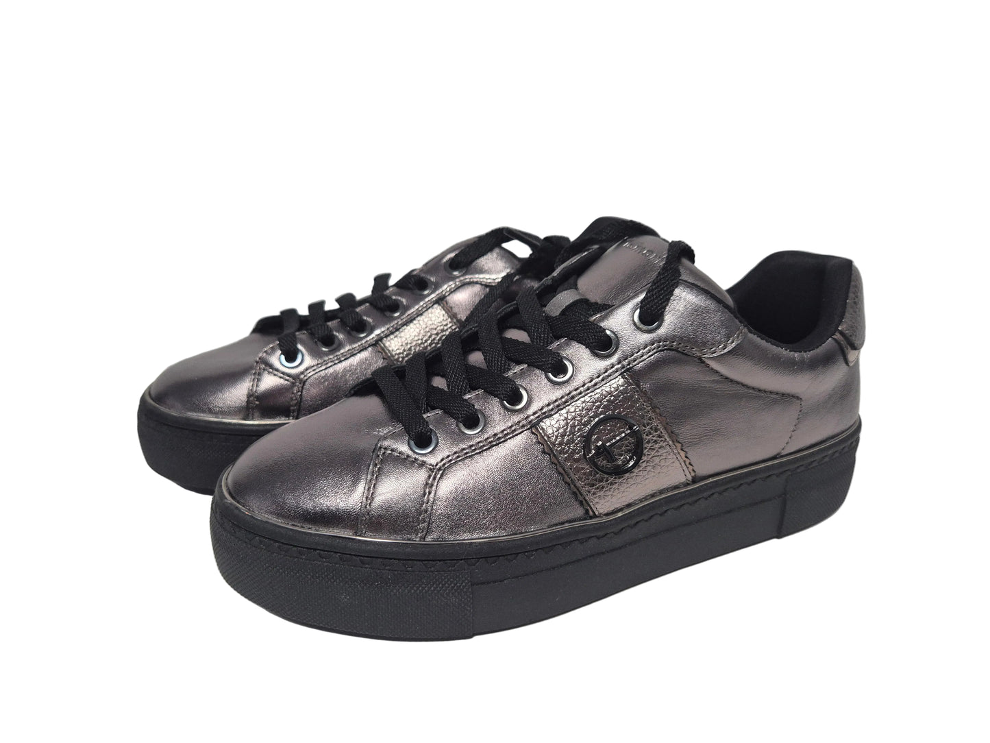 NEU! Tamaris Sneaker, pewter silber, Gr. 37