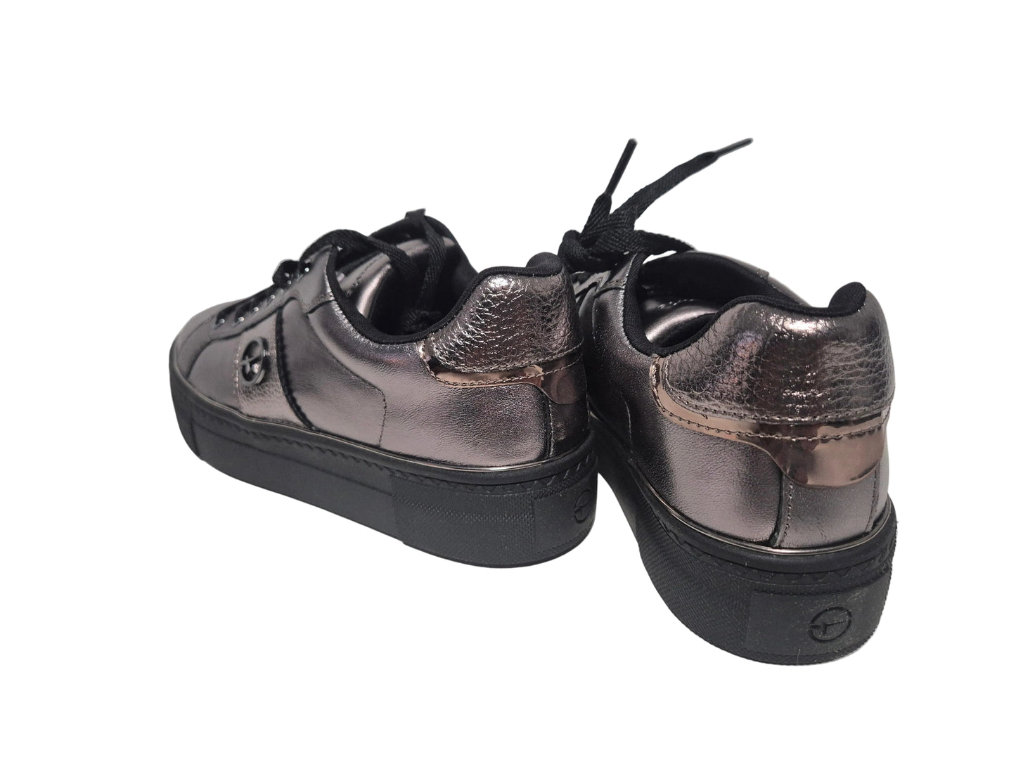 NEU! Tamaris Sneaker, pewter silber, Gr. 37