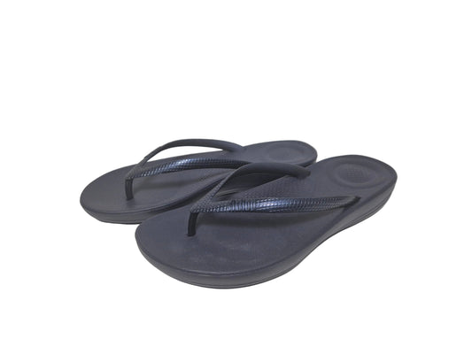 FitFlop Iqushion Zehenstegsandalen, nachtblau, Gr. 36