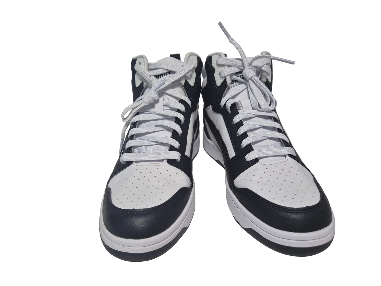 Puma Rebound V6 Sneaker, schwarz weiß, Gr. 39