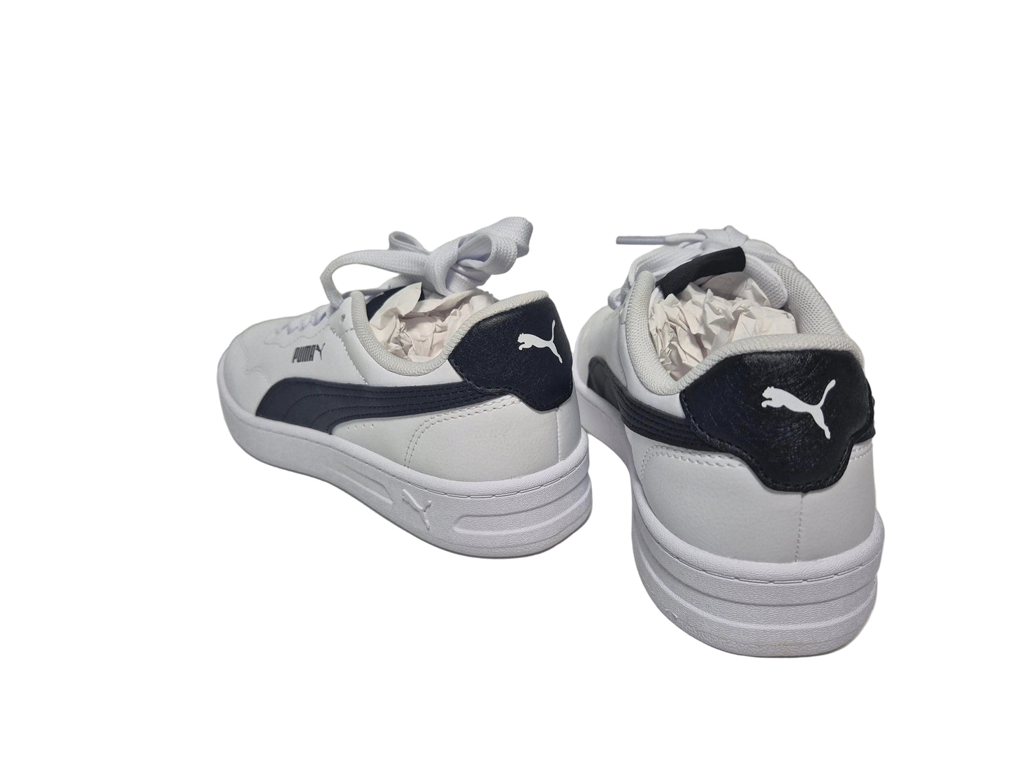 Puma Court Lally JR Sneaker, weiß schwarz, Gr. 36