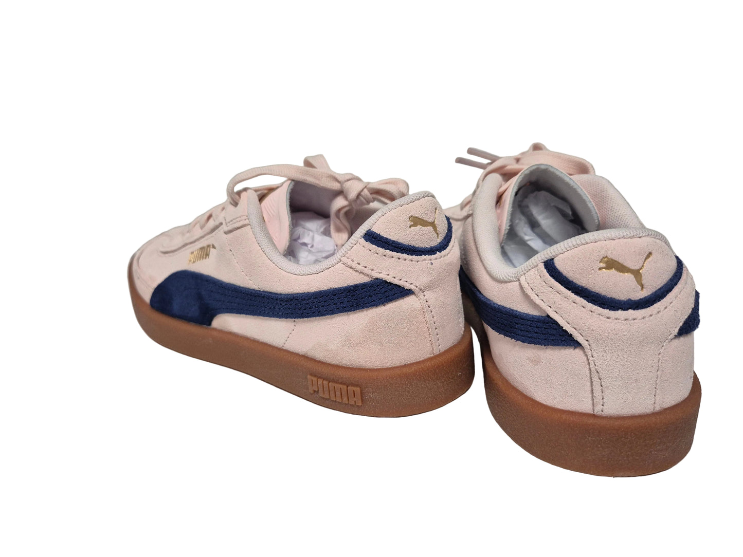 Puma Club II Era Suede Sneaker, rosa blau, Gr. 36