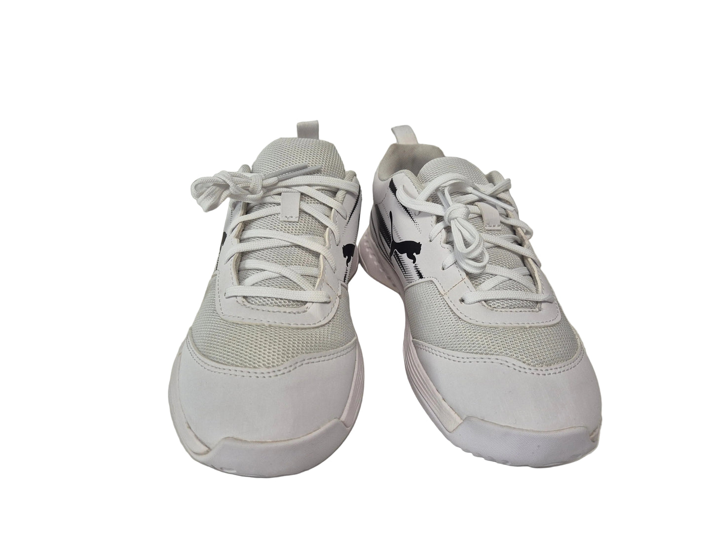 Puma Varion II V jr Hallenschuhe, weiß, Gr. 35.5