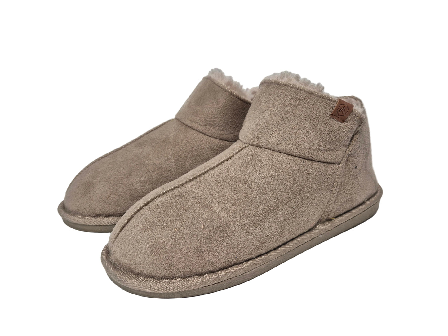 Apollo Ladies Home Hausschuhe, beige, Gr. 41-42