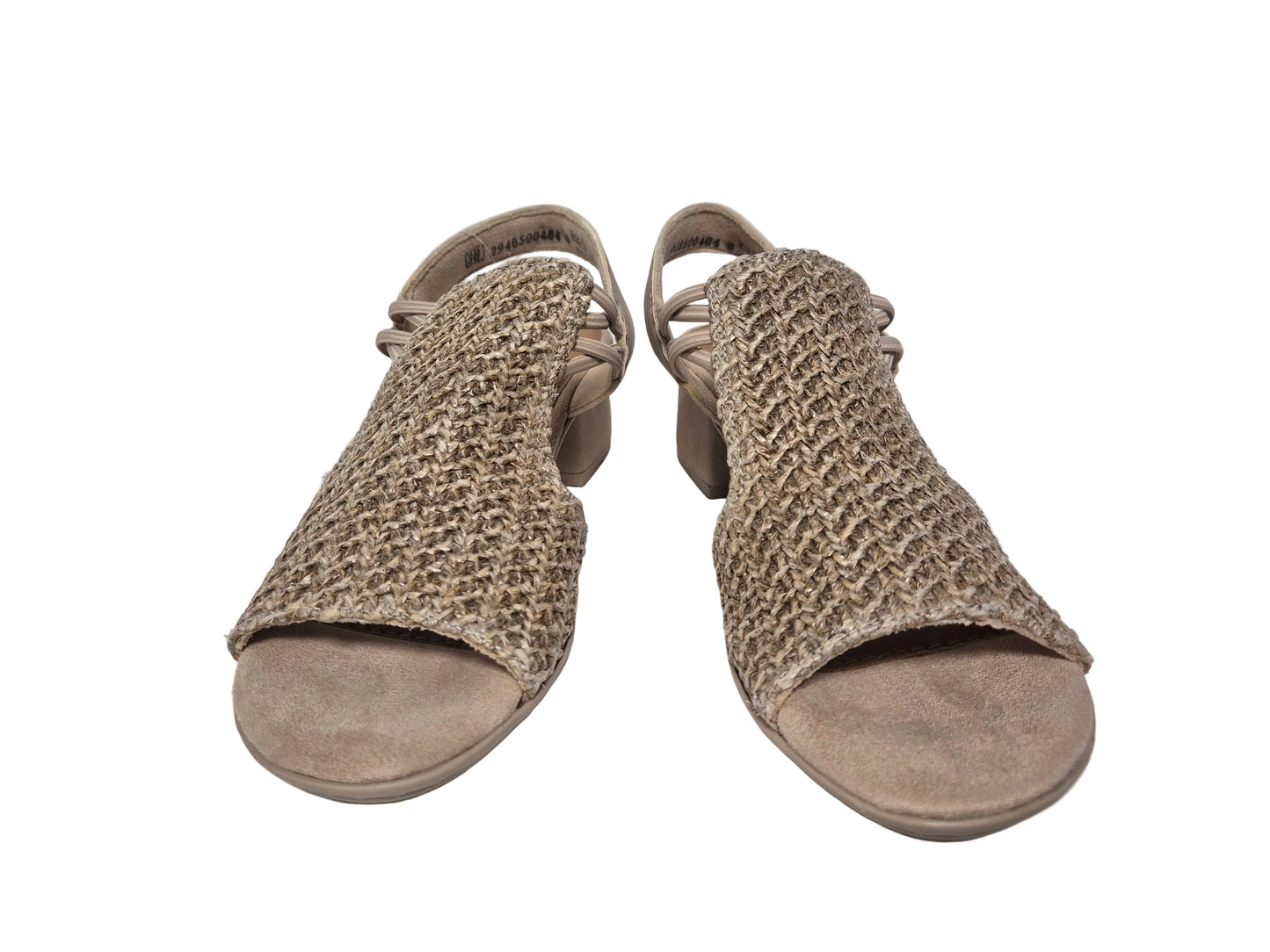Rieker Absatzsandalette, beige, Gr. 38