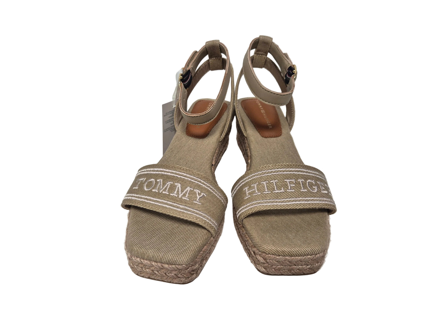 Tommy Hilfiger Espadrille Keilsandalette, beige, Gr. 36