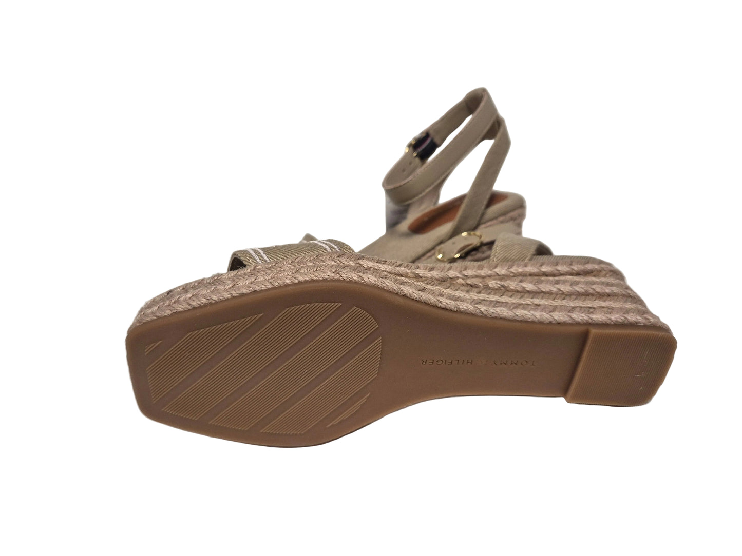 Tommy Hilfiger Espadrille Keilsandalette, beige, Gr. 36