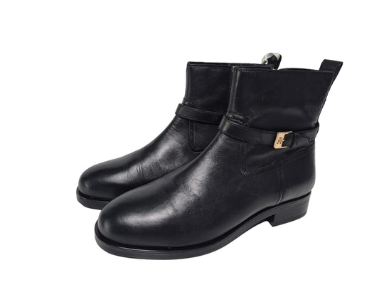 Tommy Hilfiger TH Buckle Riding Stiefelette, schwarz, Gr. 42