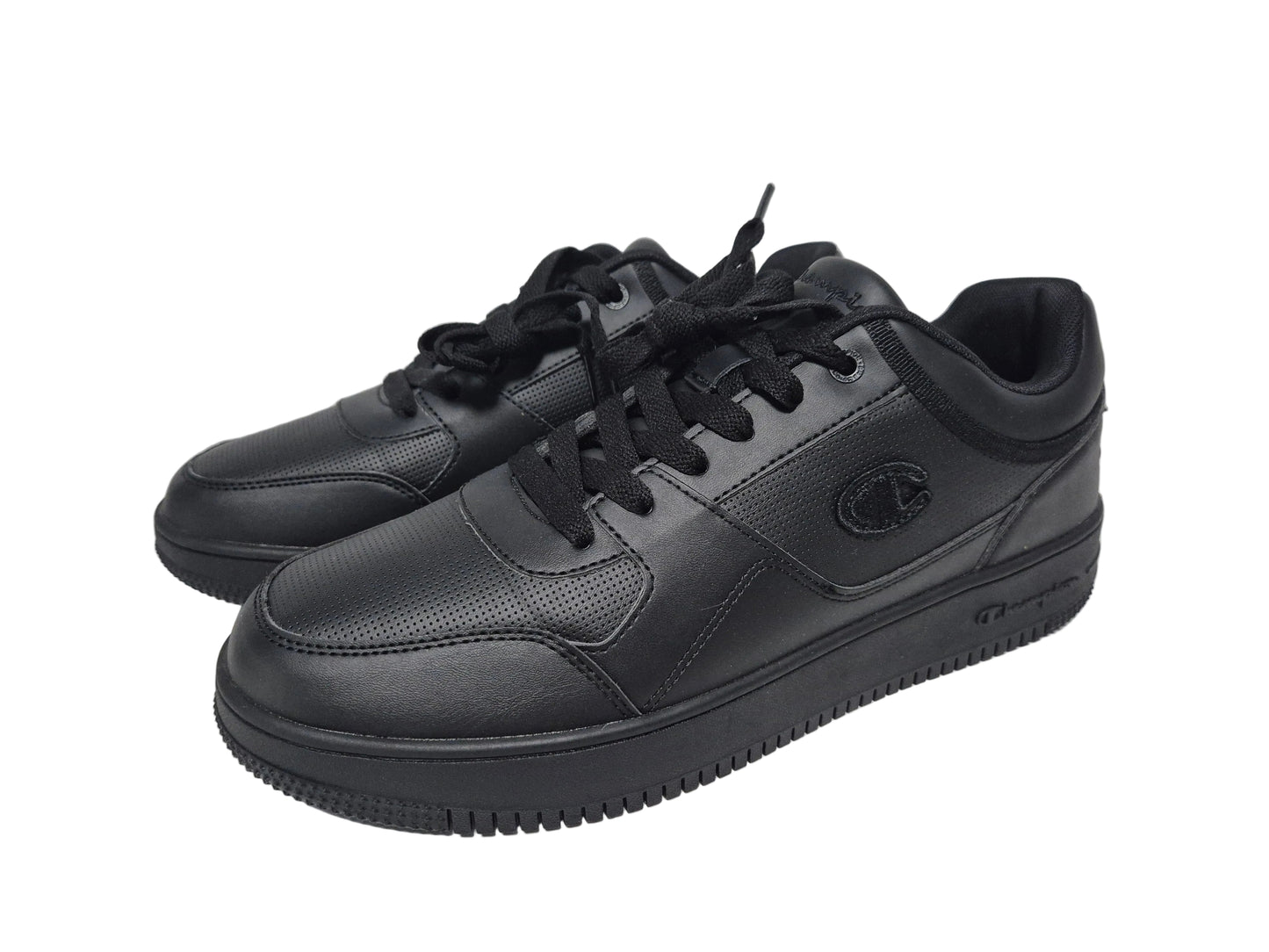 Champion Rebound Low Sneaker, schwarz, Gr. 46