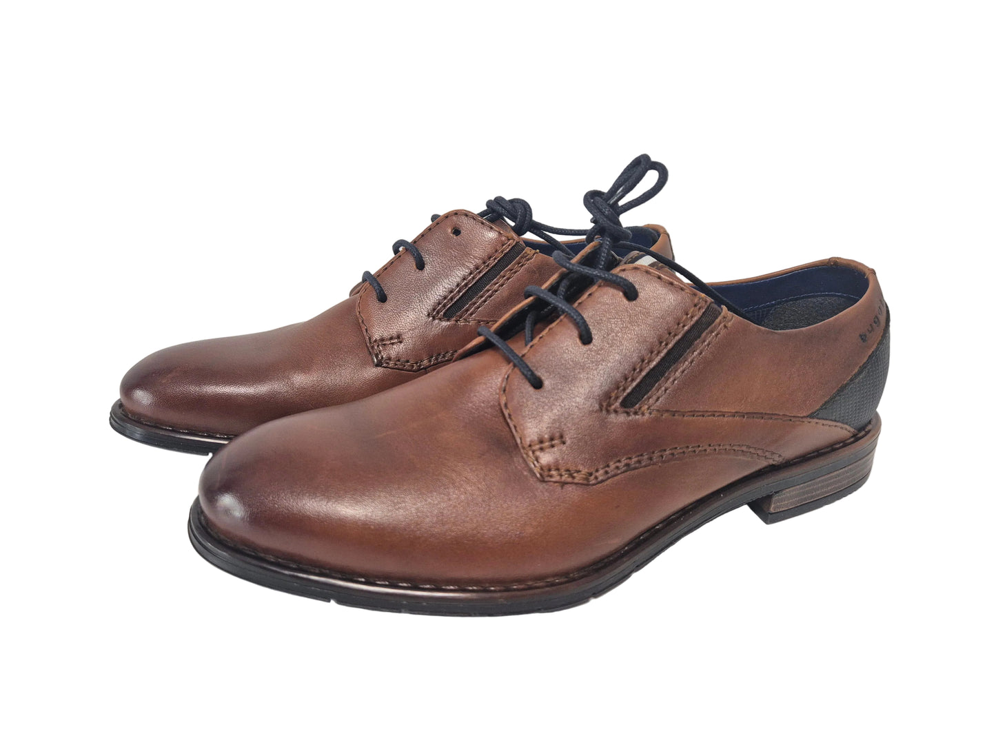 Bugatti Schnürschuhe, cognac braun, Gr. 40