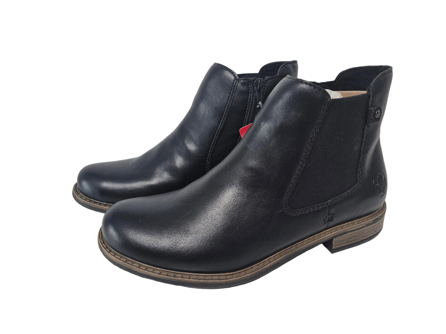 Rieker Chelseaboots Stiefelette, schwarz, Gr. 41