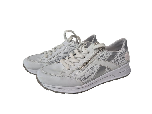 Rieker Sneaker Freizeitschuhe, weiß, Gr. 39