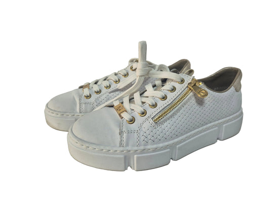 Rieker Plateausneaker, weiß, Gr. 37