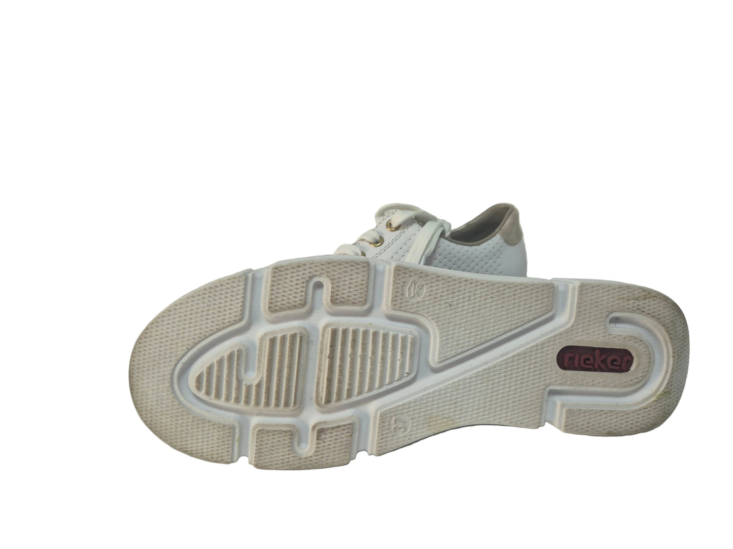 Rieker Plateausneaker, weiß, Gr. 37