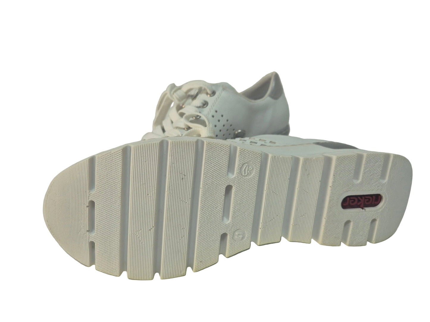Rieker Wedgesneaker, weiß, Gr. 41