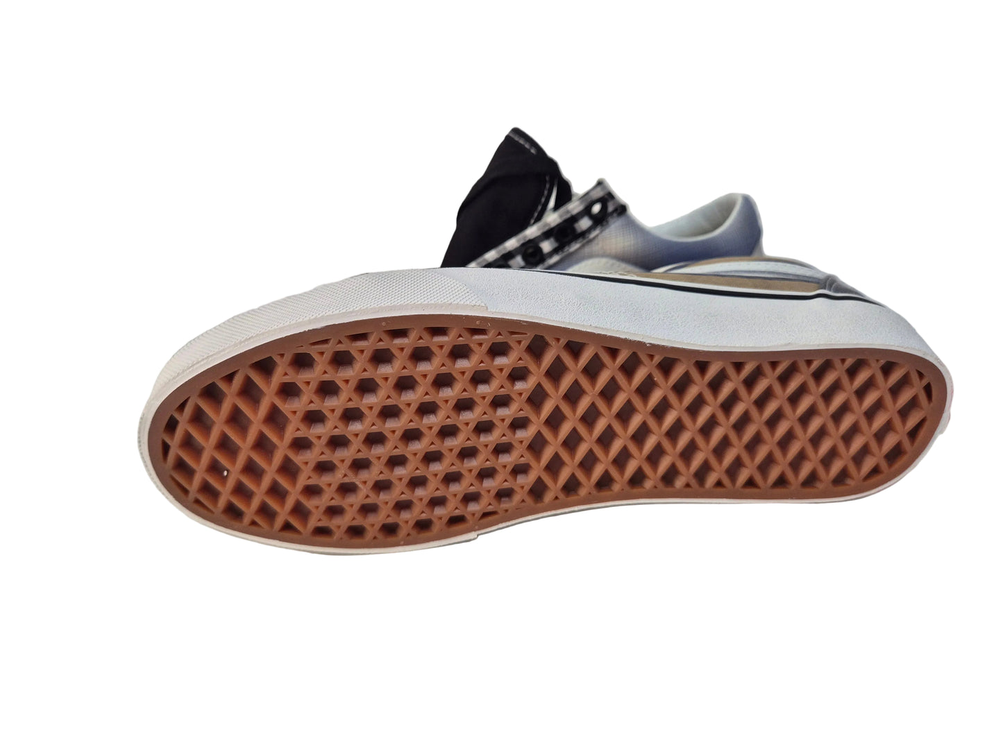 Vans UA Old Skool, weiß beige blau, Gr. 37
