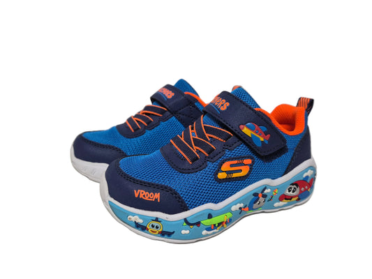 Skechers Play Scene Lauflernschuhe Snekaer, blau, Gr. 25