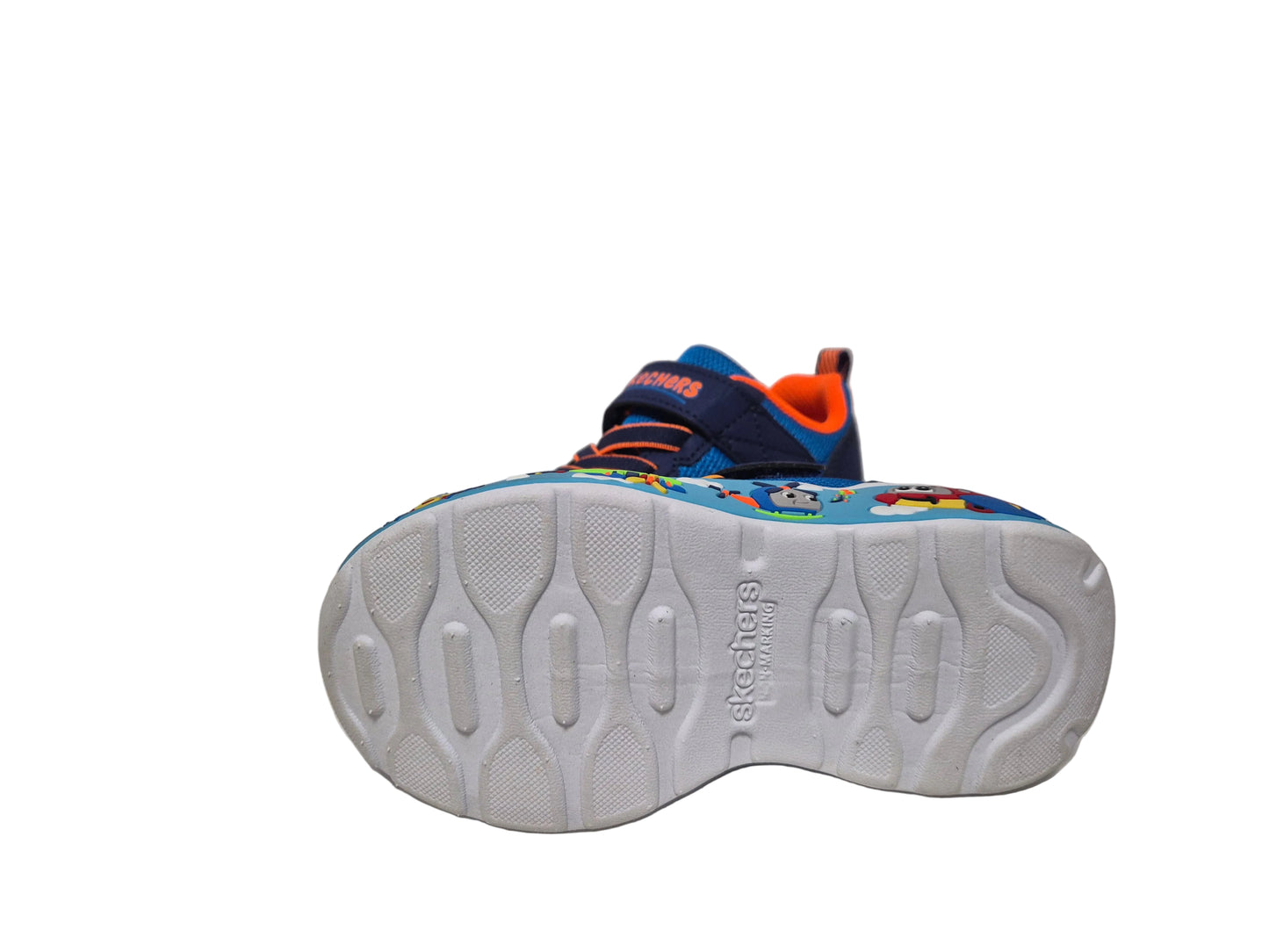 Skechers Play Scene Lauflernschuhe Snekaer, blau, Gr. 25