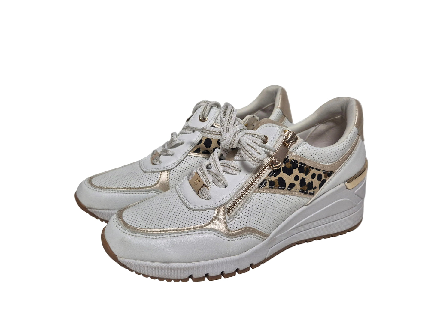 Marco Tozzi Keilsneaker, weiß, Gr. 39