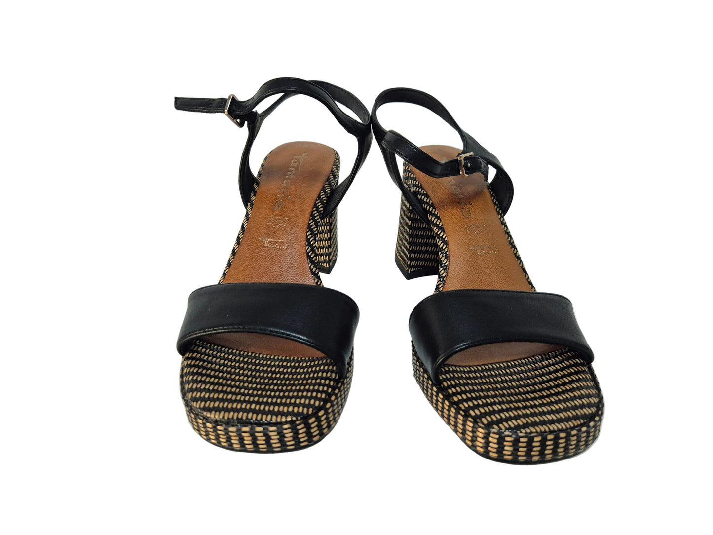 Tamaris Sandalette, schwarz, Gr. 36