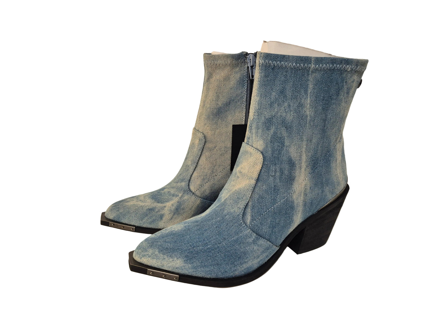 Buffalo Stiefelette, blau, Gr. 38