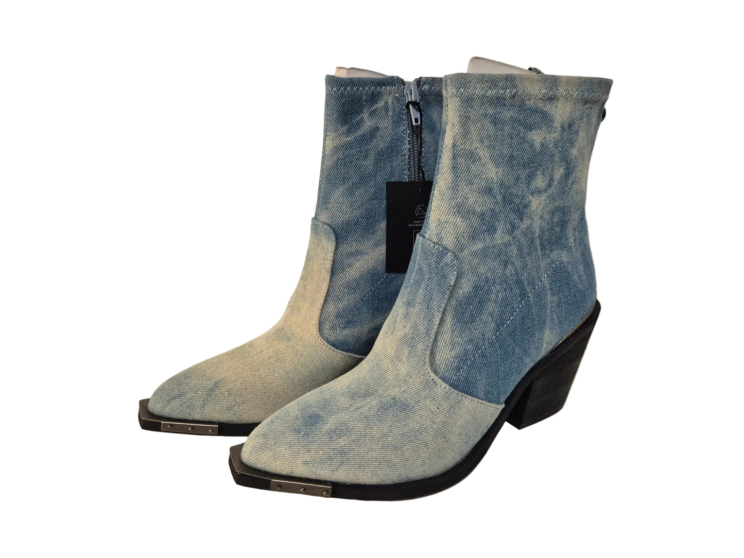 Buffalo Stiefelette, blau, Gr. 40
