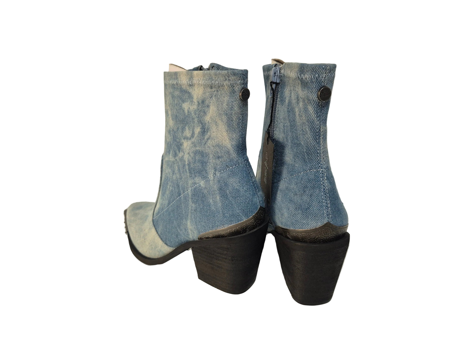 Buffalo Stiefelette, blau, Gr. 40