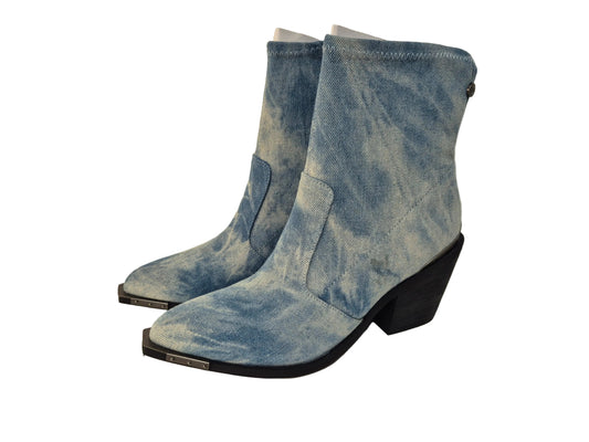 Buffalo Stiefelette, blau, Gr. 37