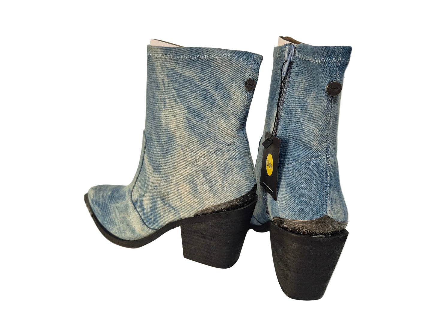 Buffalo Stiefelette, blau, Gr. 37