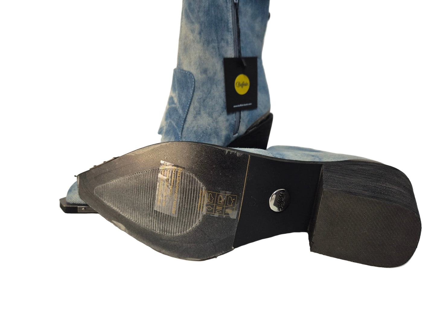 Buffalo Stiefelette, blau, Gr. 37