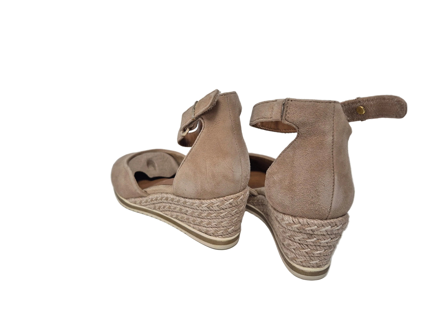 Tamaris Keilsandalette Pumps, beige, Gr. 36