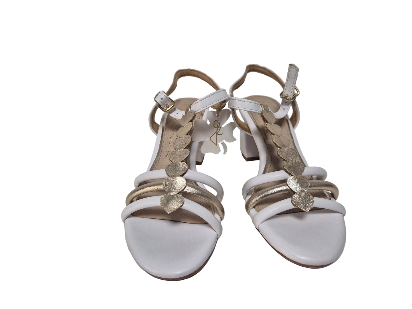 Marco Tozzi Sandale Absatzschuh, weiß, Gr. 36