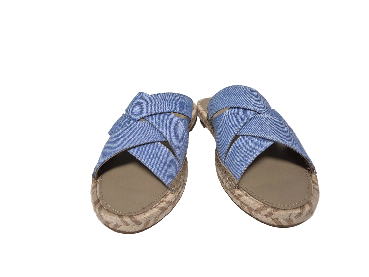 Tommy Hilfiger Chambray Espadrille Sandale, hellblau, Gr. 36