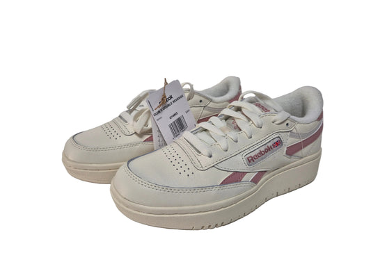 Reebok Club C Double Sneaker, weiß rosa, Gr. 36