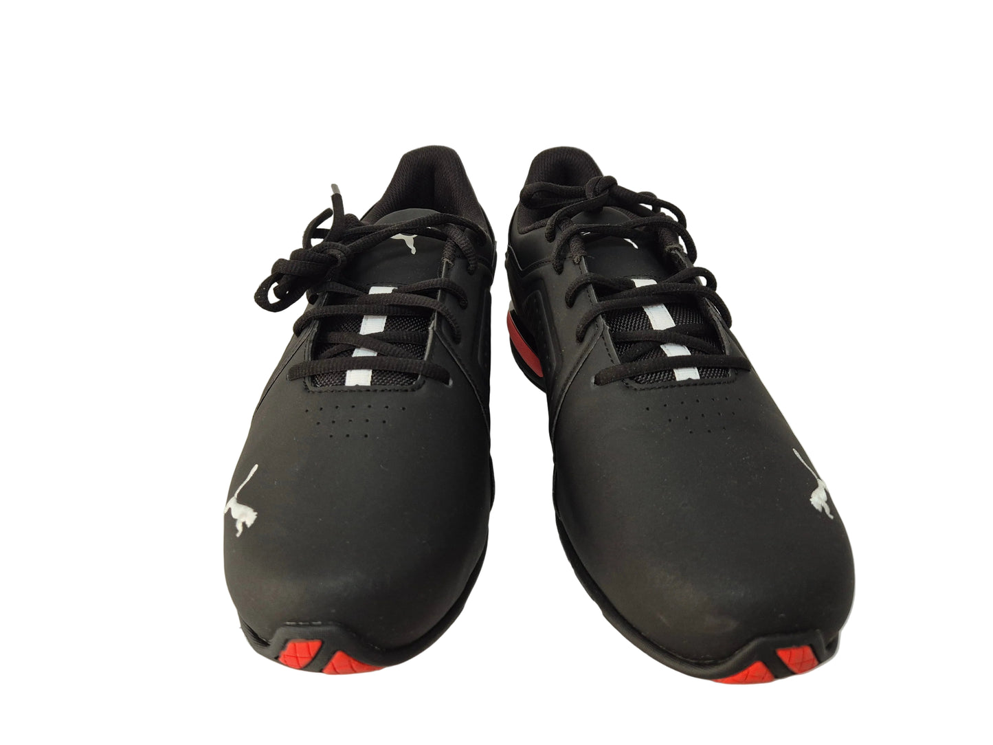Puma Viz Runner Sneaker, schwarz rot, Gr. 44