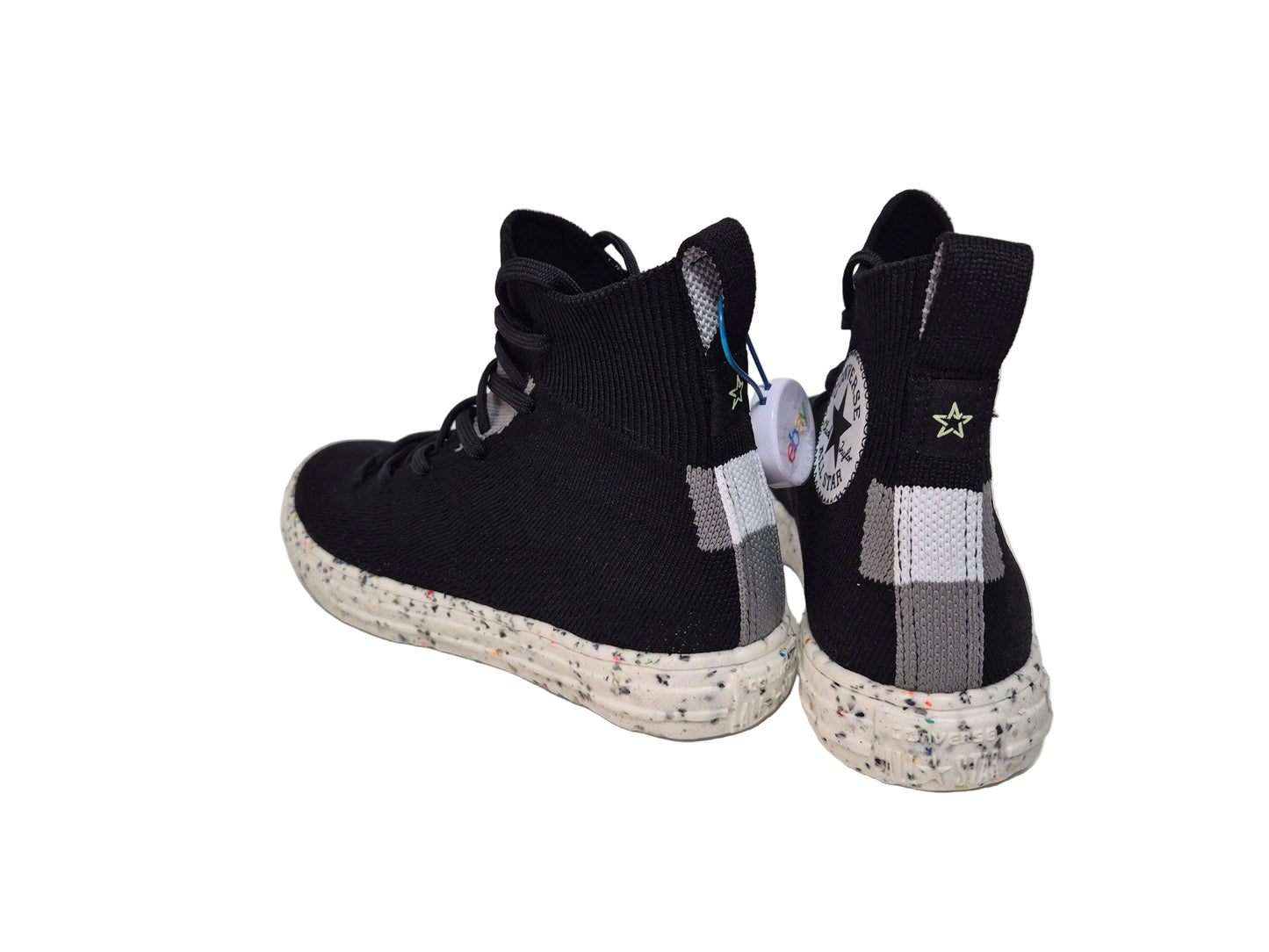 NEU! Converse All Star Chuck Catas Crater Knit HI Sneaker, schwarz, Gr. 37.5