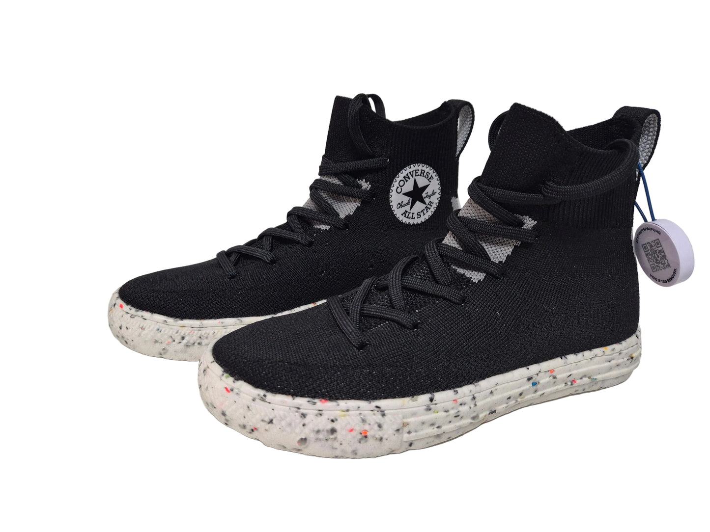 NEU! Converse All Star Chuck Catas Crater Knit HI Sneaker, schwarz, Gr. 36