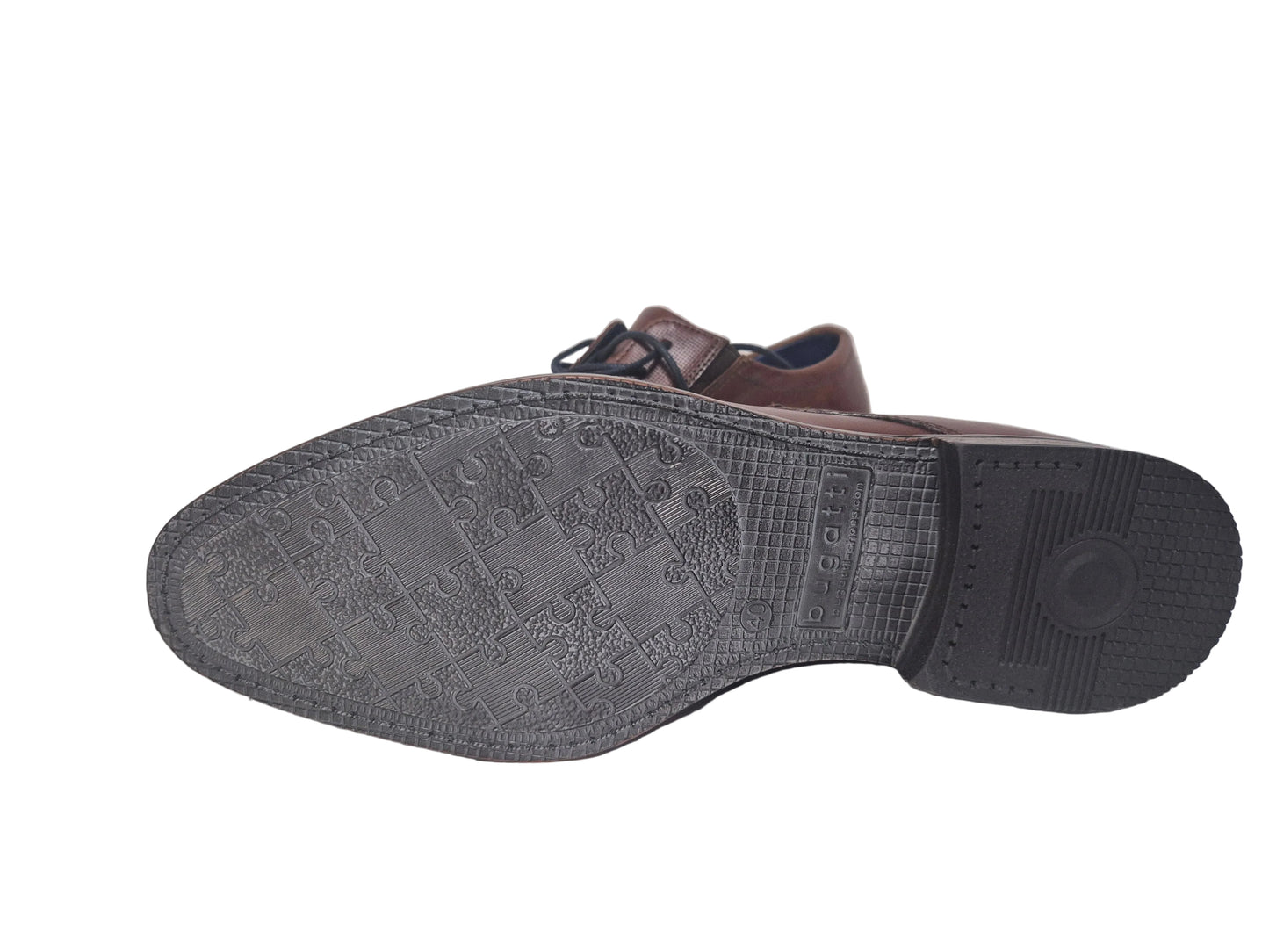 RETOURE! Bugatti Schnürschuhe Halbschuhe, cognac braun, Gr. 40