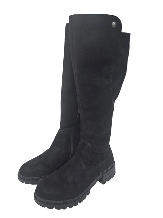 RETOURE! Rieker Winterstiefel mit Stretch, schwarz, Gr. 38