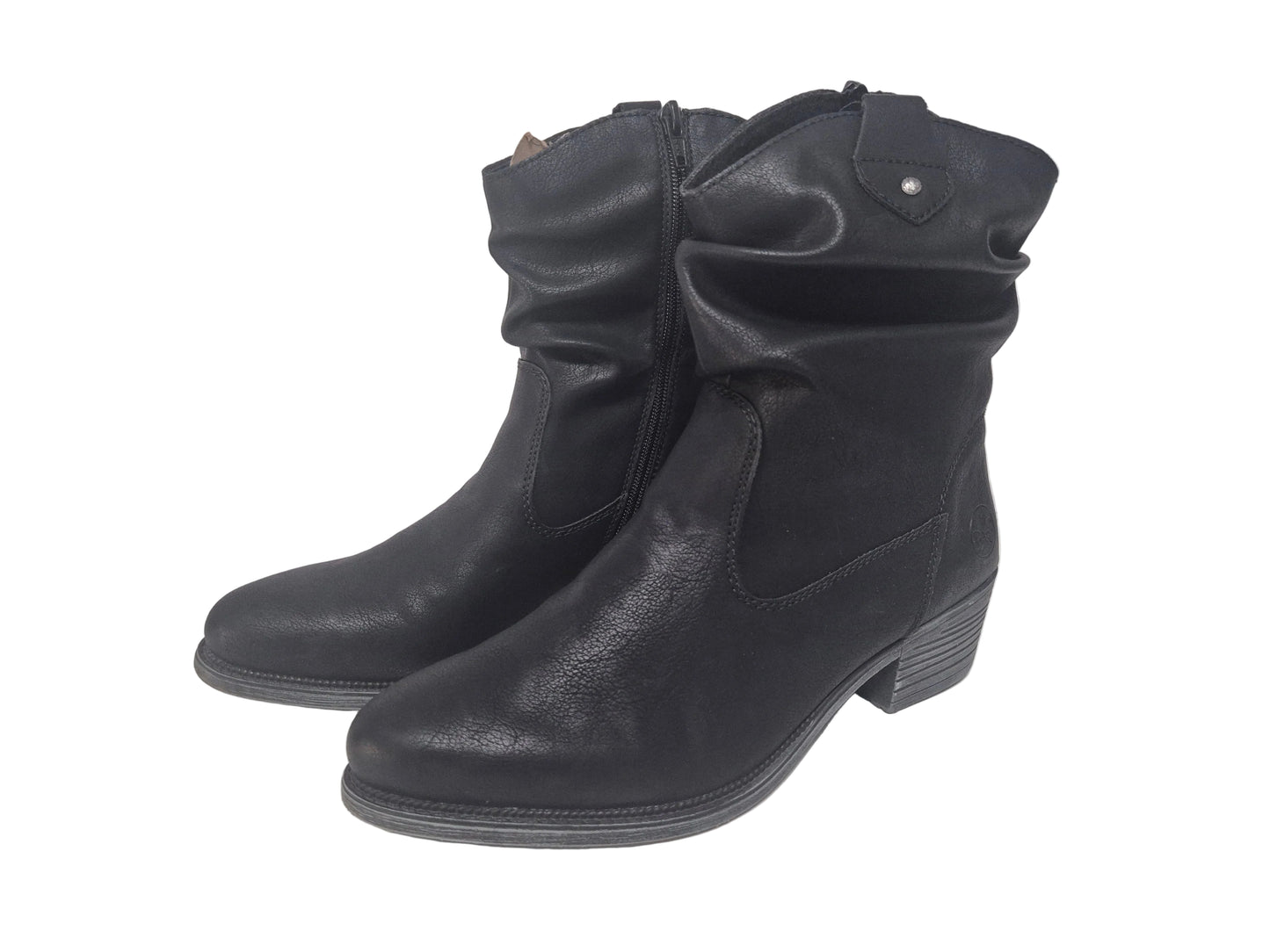 RETOURE! Rieker Western Stiefelette, schwarz, Gr. 42
