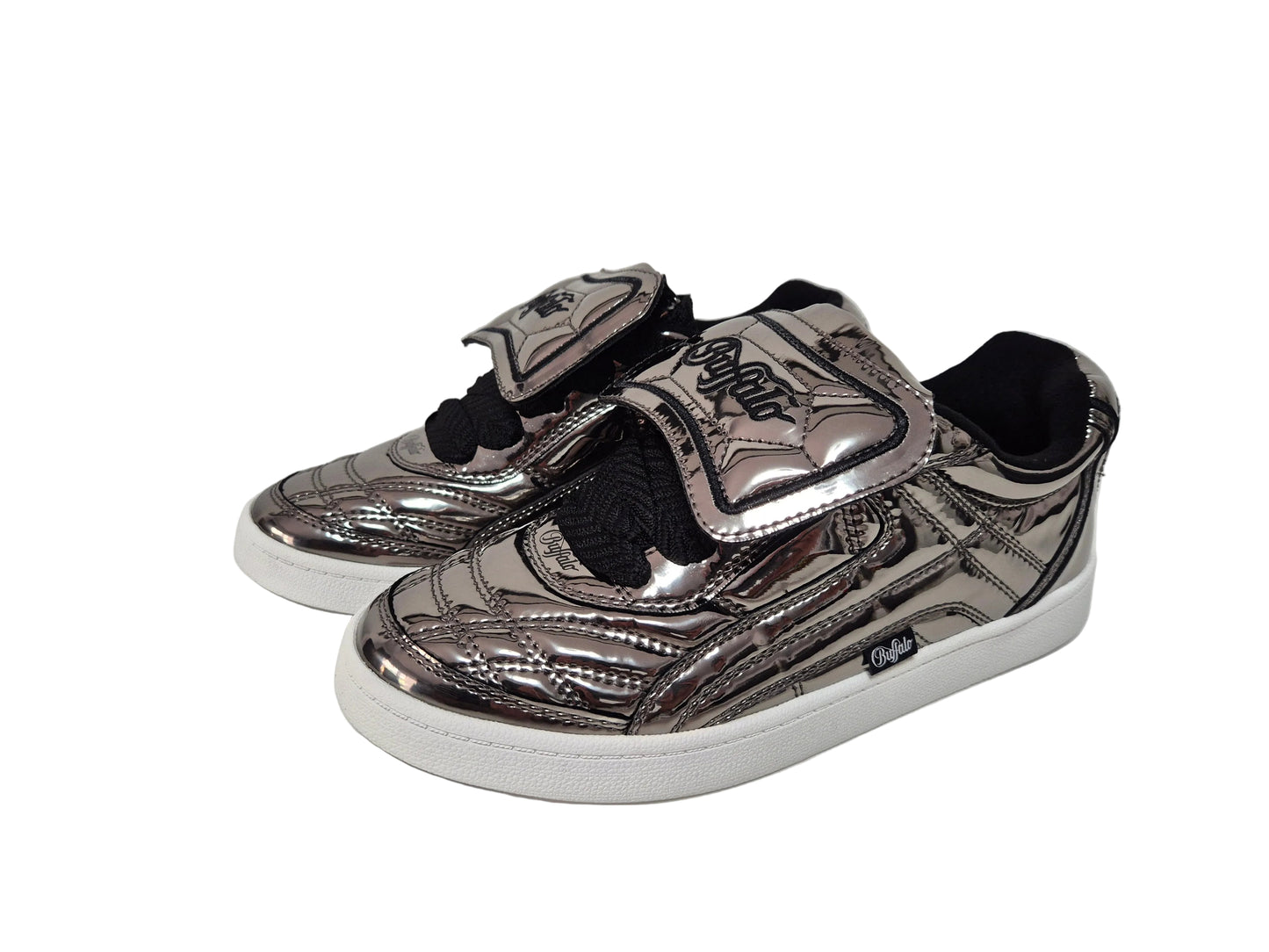 NEU! Buffalo Liberty Soccer Sneaker, silber, Gr. 40