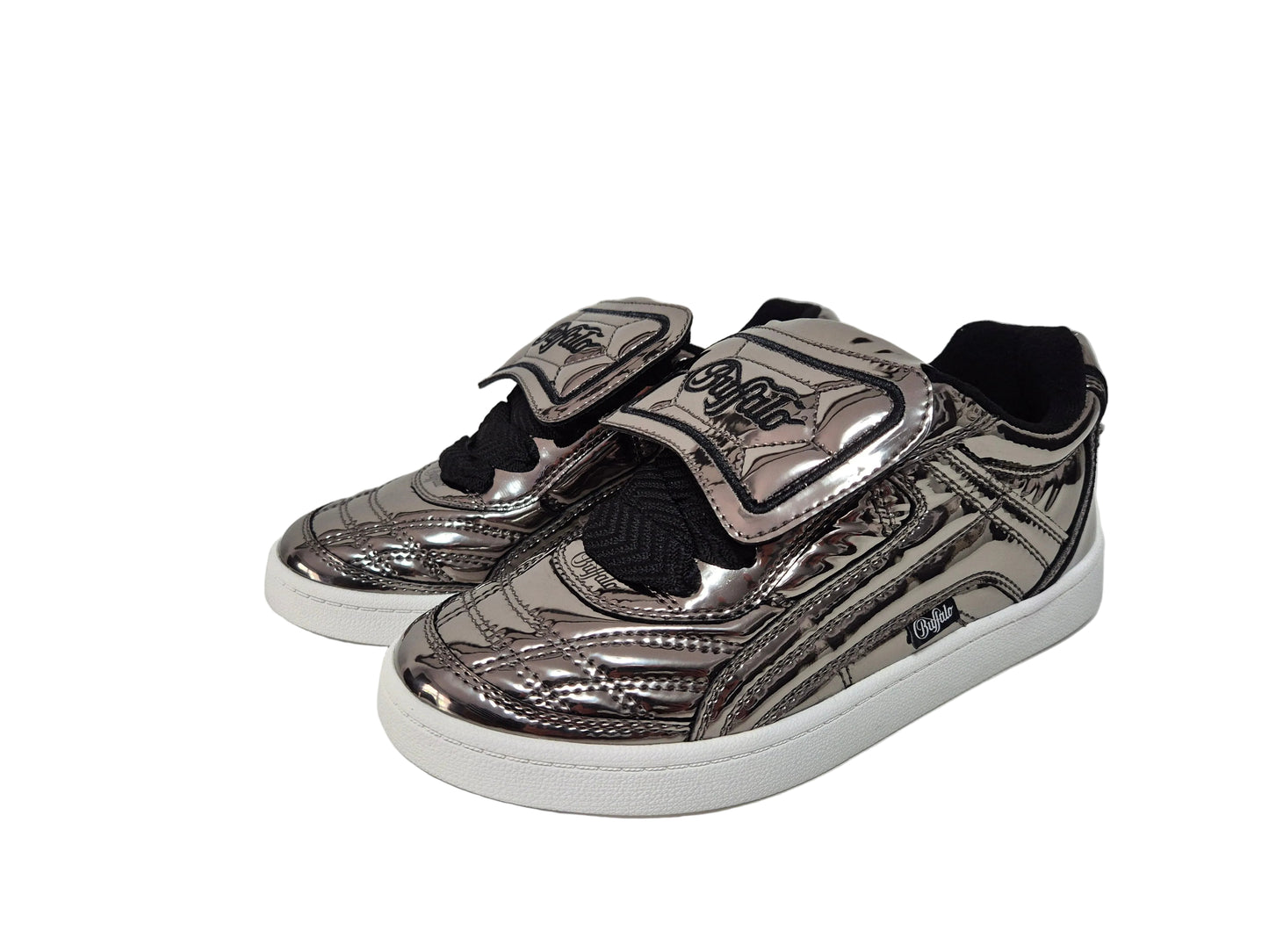 NEU! Buffalo Liberty Soccer Sneaker, silber, Gr. 38