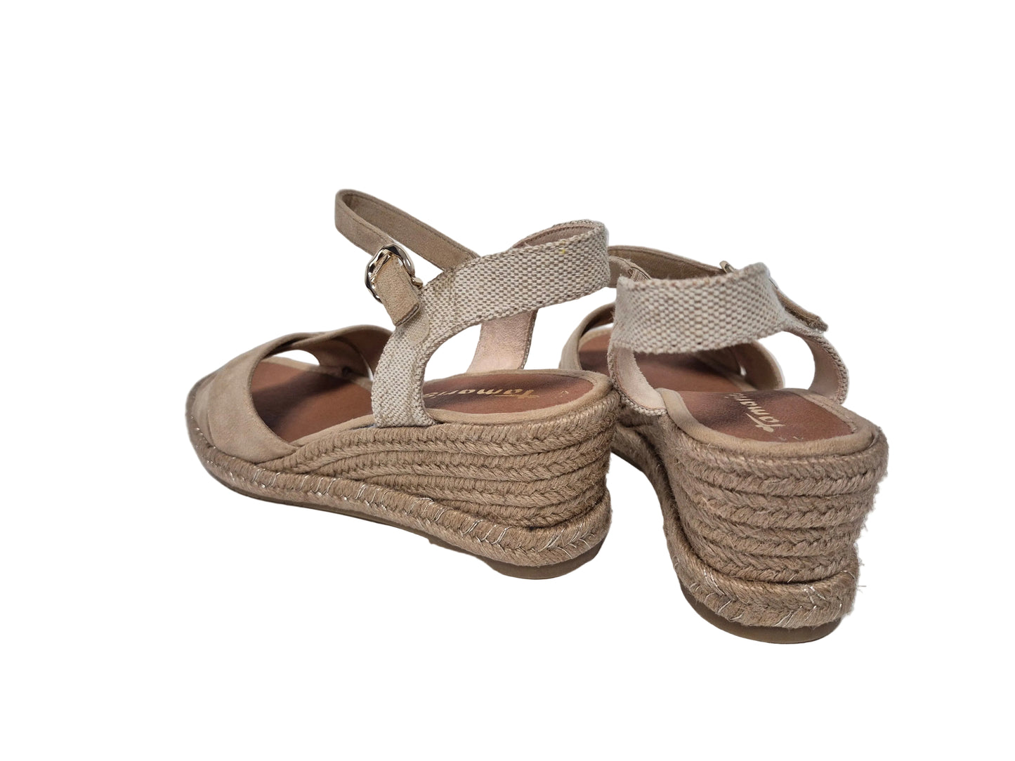 NEU! Tamaris Keilsandalette, beige braun, Gr. 41