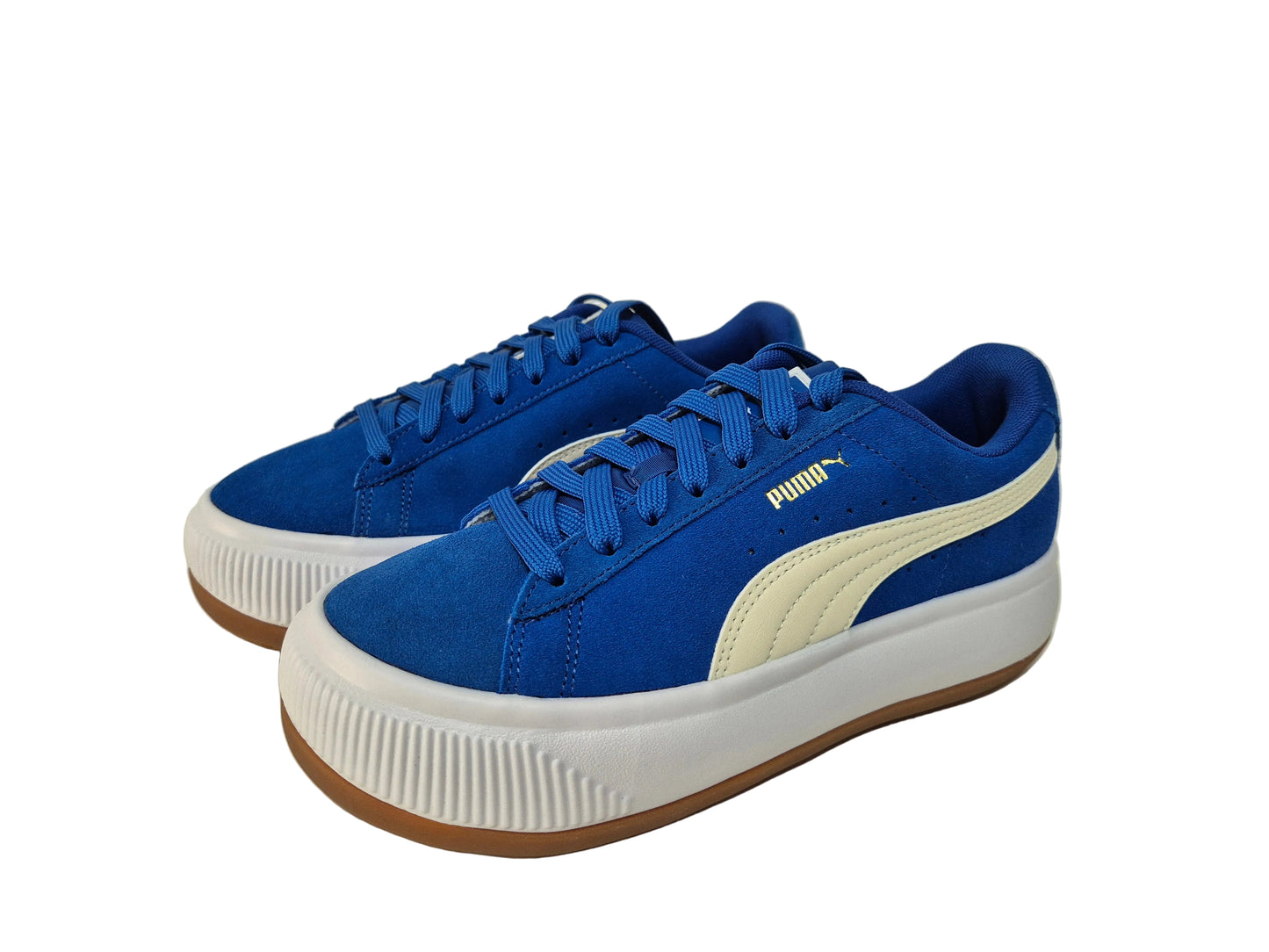 NEU! Puma Suede Mayu Sneaker, blau weiß, Gr. 38