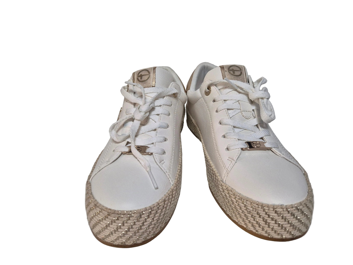 NEU! Tamaris Plateausneaker Freizeitschuhe, weiß, Gr. 40