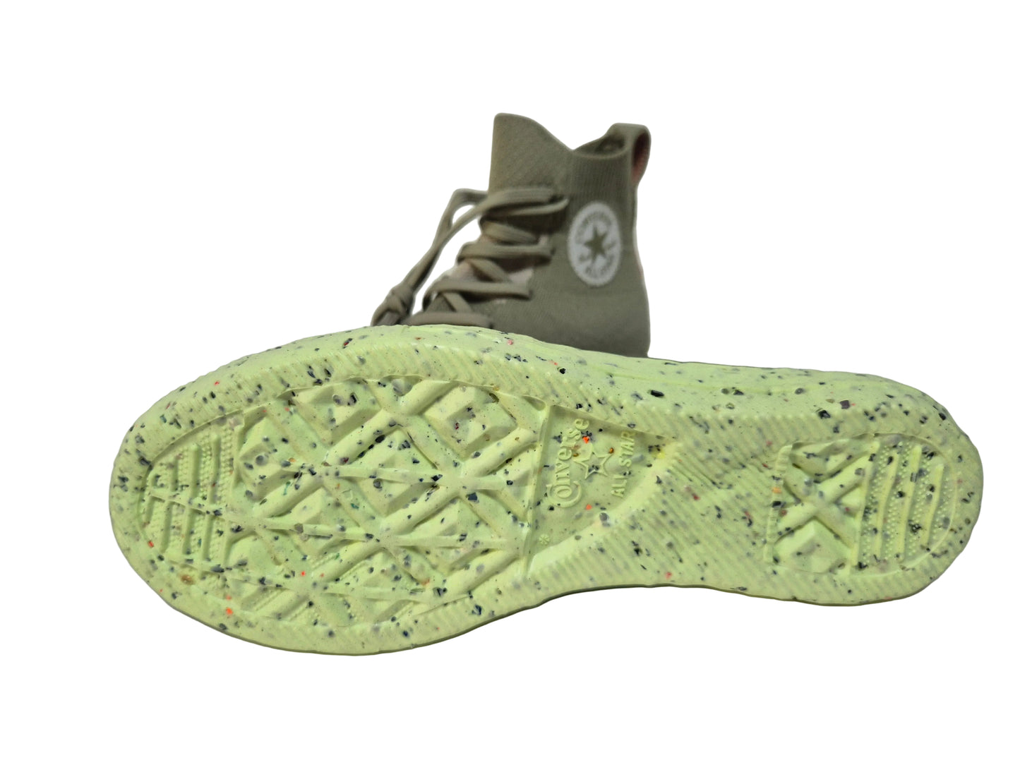 NEU! Converse All Star Chuck Catas Crater Knit HI Sneaker, khaki, Gr. 36.5