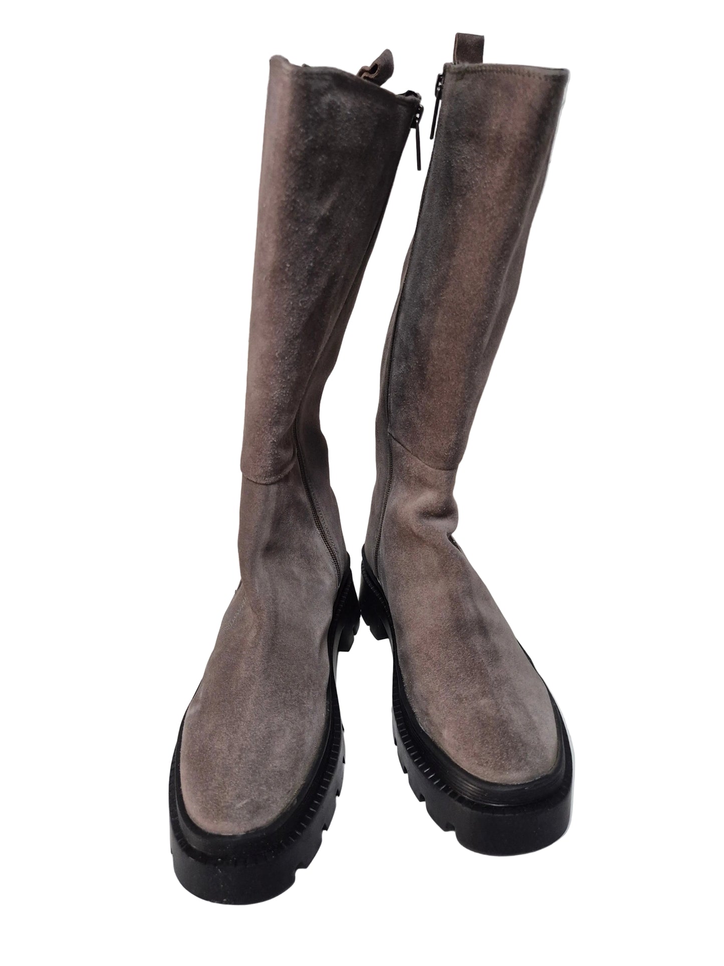 NEU! Sheego Weitschaftstiefel XXL, grau, Gr. 41