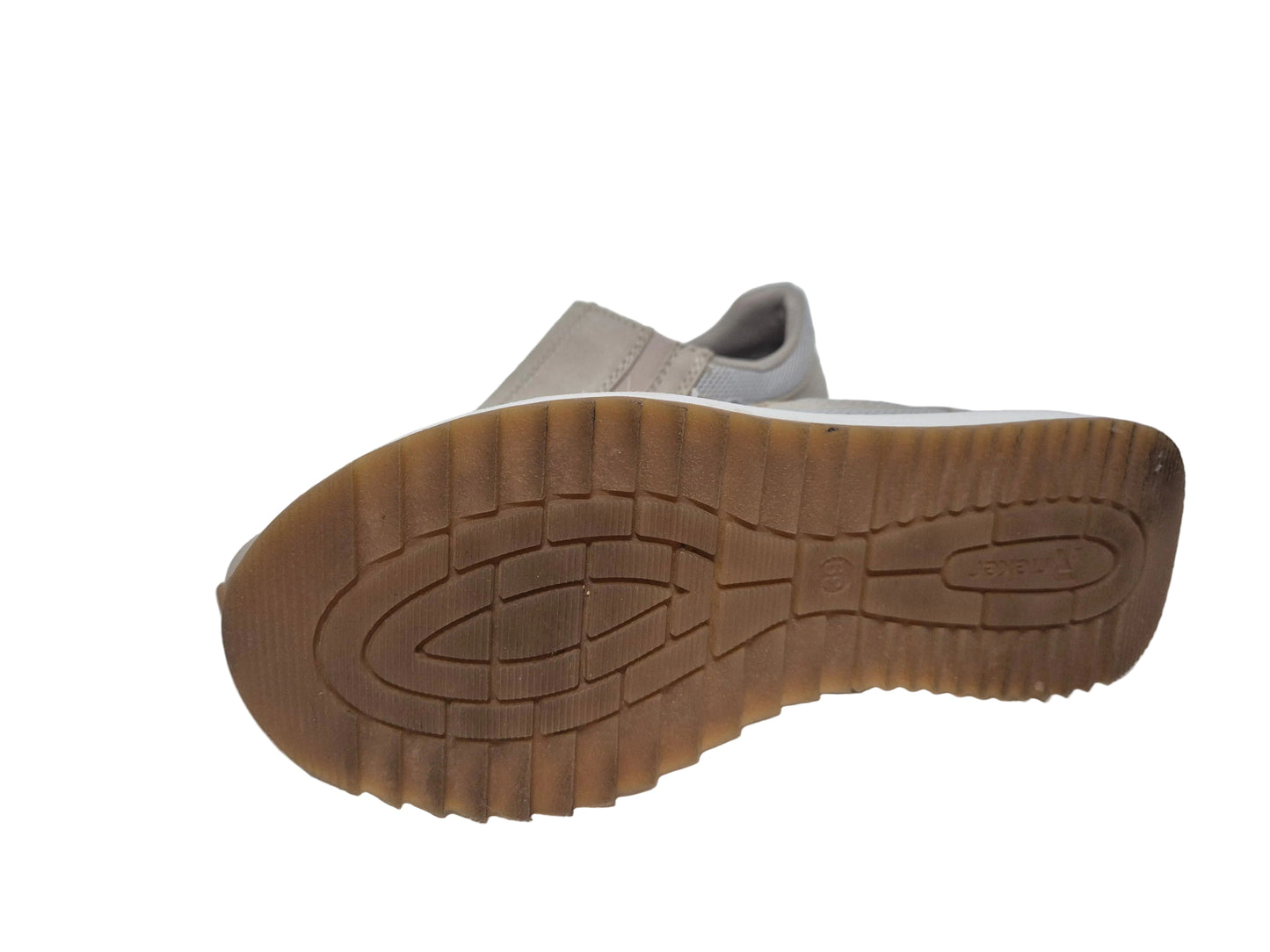 RETOURE! Rieker Slipper Slip on Sneaker, beige, Gr. 39